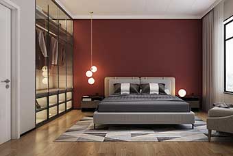 云浮现代风格-卧室