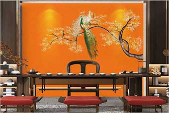 云浮森佰汇航空纤维墙咔(春花秋月)