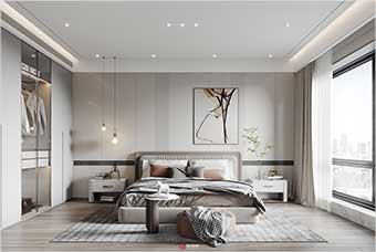 云浮卧室空间案例