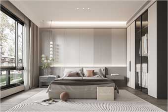 云浮卧室空间案例
